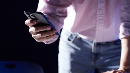 People working together and sharing ideas in a modern
business environment.