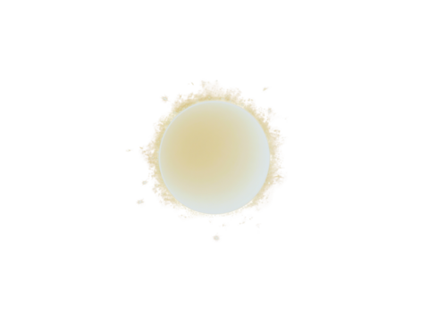 Abstract Gold Circle with Sparkle Effect on Black Background