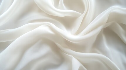 Fototapeta premium Close Up of Textured Fabric with White Background. Detailed and Tactile Visual Representation.