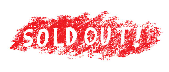 sold out simple sketch vector crayon scratch red mark
