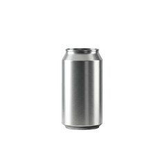 tin can on white background