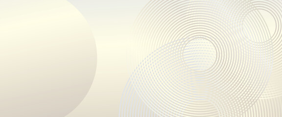 Abstract luxury gradient background with circle elements