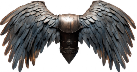 Dark Angel Wings with Armor