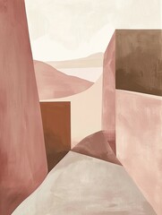 Geometric Art Abstract Background Wallpaper