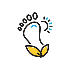 Multi color icon  for therapy