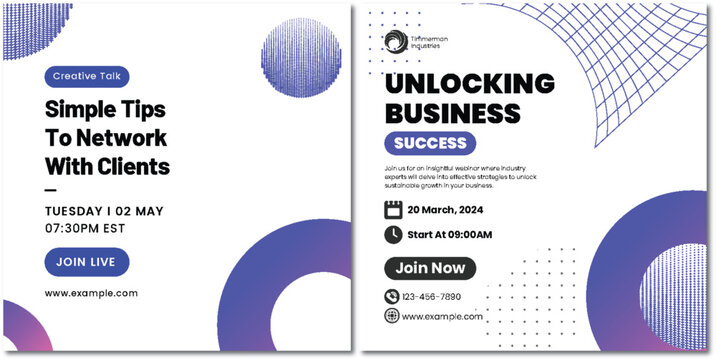 Unlock Business Success: Networking Tips and Insightful Webinar Promotion - Powered by Adobe