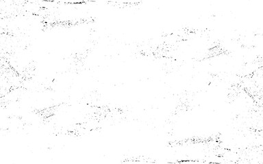 Dusty and grungy scratch texture material or surface. Abstract dirty or scratch aging effect. Chaotic grunge ink particles. Vector 