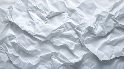 Wrinkled white paper texture (1)