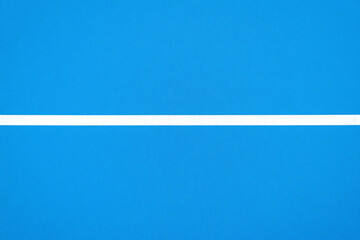 Obraz premium tennis court with a white line on it