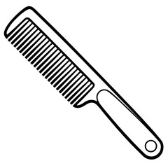 comb vector illustration
