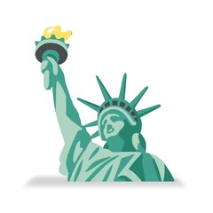 statue of liberty vector illustration