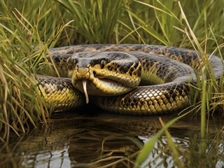 snake in the grass
