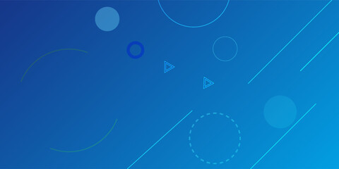 abstract geometric background with blue color