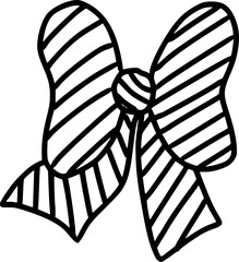 Ribbon Bow, Coquette Bow, Ribbon coquette, Hair Bow 