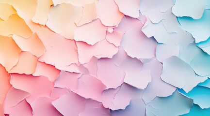 Colorful cracked paper texture