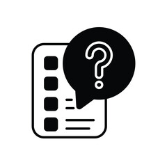 quiz Vector icon