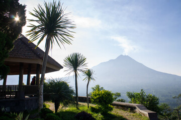 High quality mountain view from countryside featuring tranquil nature and sky