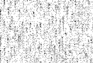 Monochrome Digital Noise Pattern Texture , A glitch-inspired monochrome digital pattern made of pixelated dot noise. Great for tech visuals, backgrounds, and experimental designs.