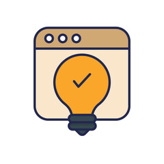creativity Vector icon