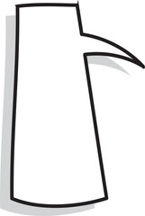 Speech bubble in Hand-drawn style set, Chatting box, Message box, Talk bubble, speak bubble, think balloon, design element, vector illustration	