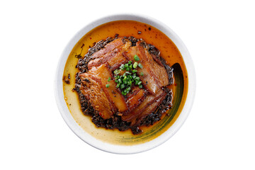 Steamed pork is a Chinese dish with a sweet and salty taste, a traditional Chinese dish, also known as Meicai Kourou