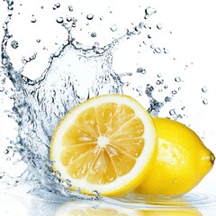 Vibrant Lemon Splash - A Refreshing Citrus Delight