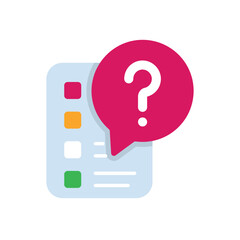 quiz Vector icon