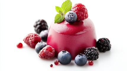 Vibrant Berry Dessert Display