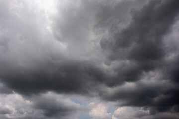 dark storm clouds with background,Dark clouds before a thunder-storm.	
