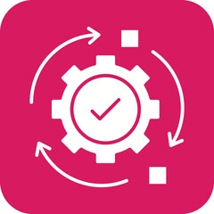 Automated icon vector image. Suitable for mobile apps, web apps and print media.