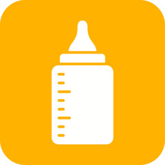 Baby Bottle icon vector image. Suitable for mobile apps, web apps and print media.
