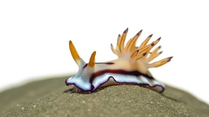 Obraz premium A majestic black horse stands proudly against a backdrop of soft, diffused clouds in the sky.