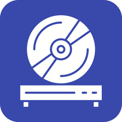 Compact Disc icon vector image. Suitable for mobile apps, web apps and print media.
