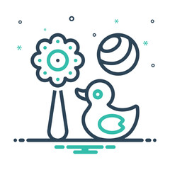 Mix icon for toys