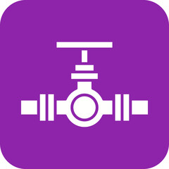 Oil Valve icon vector image. Suitable for mobile apps, web apps and print media.