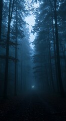 Fototapeta premium Whispers of the Bluewood