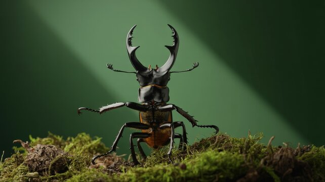 A curious tree kangaroo stands on hind legs against a stark white backdrop in studio lighting.