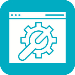 Troubleshooting icon vector image. Suitable for mobile apps, web apps and print media.
