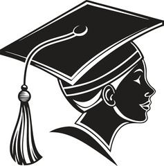 graduation cap and diploma
