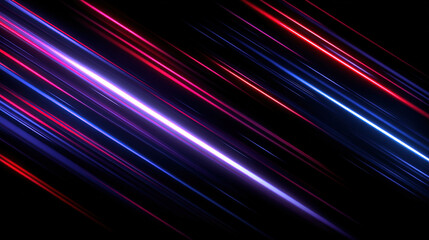 Diagonal Anime Speed Lines. Fast speed glowing flashing lines streaks