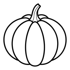 Modern Pattypan Squash Icon Design