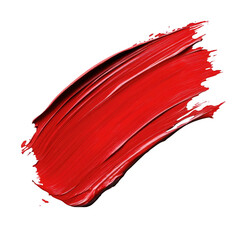 Abstract Red Paint Stroke Texture