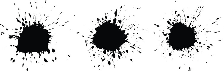 Grunge ink splat, paint splat circle, paint brush splat, paint spill, watercolor splat, smoke colour, ink splash, ink splash white, black ink splash, ink swirl with splat messy inkblot 