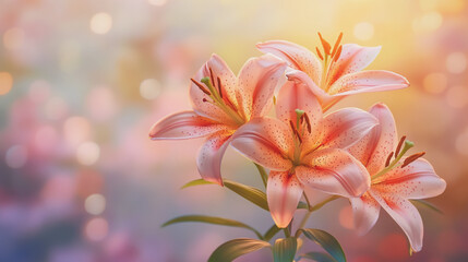 Fototapeta premium Elegant wedding invitation card background . Minimal hand painted watercolor botanical flowers texture template background. Design for wedding, vip cover, poster, rsvp moderncard.Valentine's Day