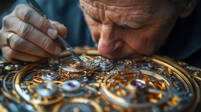 Master Craftsman: Precision and Passion in Watchmaking