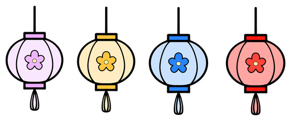 set of fishing hooks