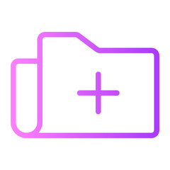 folder gradient icon