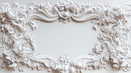 A high-resolution white background with a clean border on all sides, featuring intricate details, ideal for minimalist design or as a versatile backdrop in various creative projects.