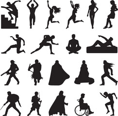 Slam Dunk Basketball Player Silhouette

Dribbling on the Court Vector Design

Basketball Shooter in Action Silhouette

Fast Break Play Silhouette Illustration

Street Basketball Game Scene Vector