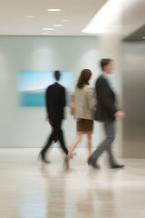 Fototapeta premium modern office environment showcasing integration of technology in daily work